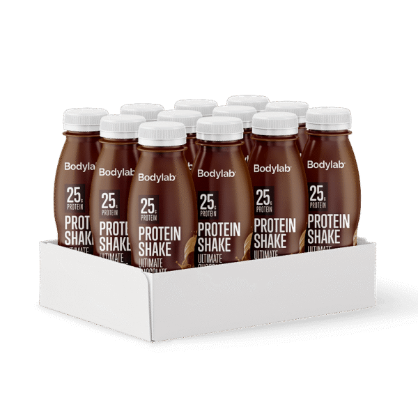 Protein Shake (12 x 330 ml) - Ultimate Chocolate (Bedst før 06-09-2025)