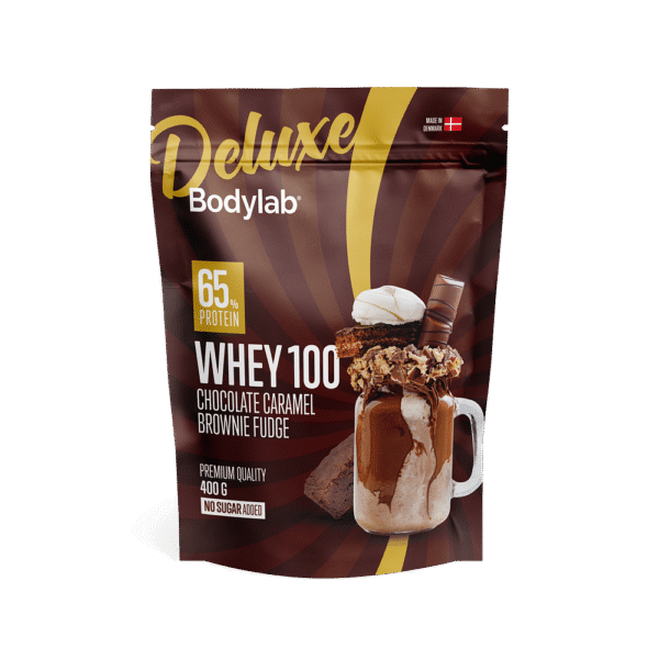 Whey 100 Deluxe (400 g) - Chocolate Caramel Brownie Fudge Whey 100 Deluxe (400 g) - Chocolate Caramel Brownie Fudge