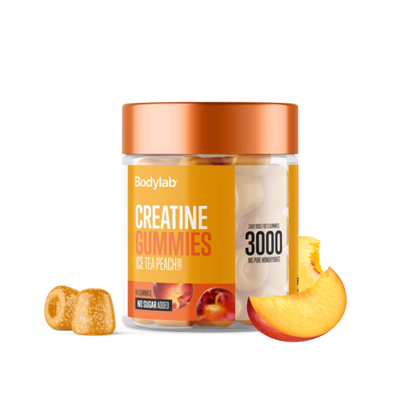 Creatine Gummies (90 stk) - Ice Tea Peach Creatine Gummies (90 stk) - Ice Tea Peach