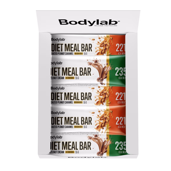 Diet Meal Bar (12 x 55 g) - Mix Box (Bedst før 21-08-2026)