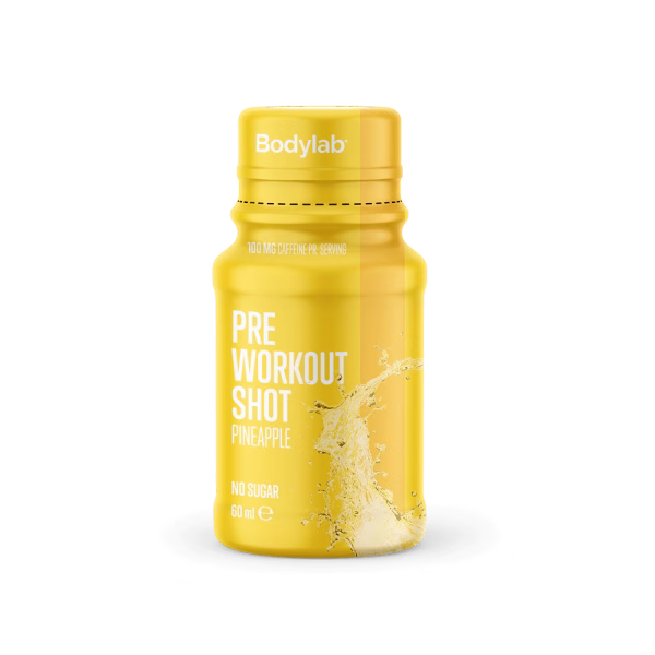 Pre Workout Shot (60 ml) - Pineapple Pre Workout Shot (60 ml) - Pineapple