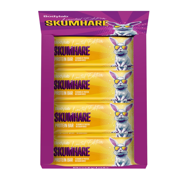 Protein Bar (12 x 55 g) - Skumhare Protein Bar (12 x 55 g) - Skumhare