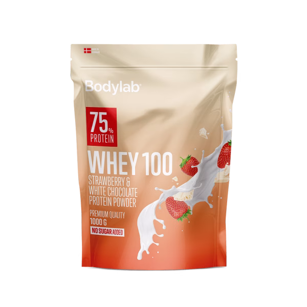 Whey 100 (1 kg) - Strawberry White Chocolate Whey 100 (1 kg) - Strawberry White Chocolate